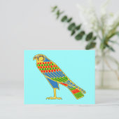 Ägypten Falke Eigypt falcon Postkarte (Stehend Vorderseite)