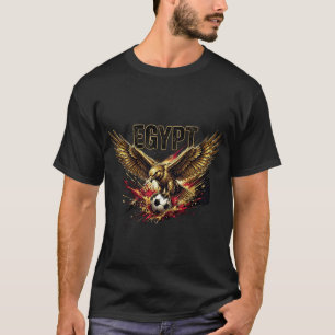 Ägypten Falke Fußballfan 2026 T-Shirt