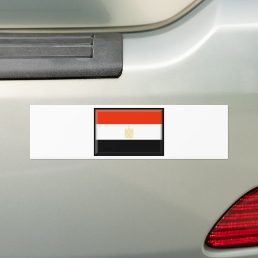 Ägypten-Flagge Autoaufkleber (Auf Auto)