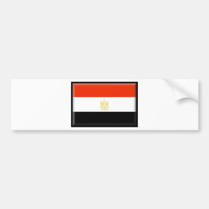 Ägypten-Flagge Autoaufkleber