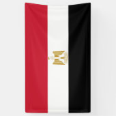 Ägypten-Flagge Banner (Vertikal)