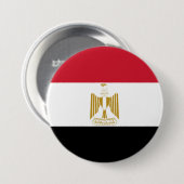 Ägypten-Flagge Button (Vorne & Hinten)