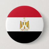 Ägypten-Flagge Button (Vorderseite)