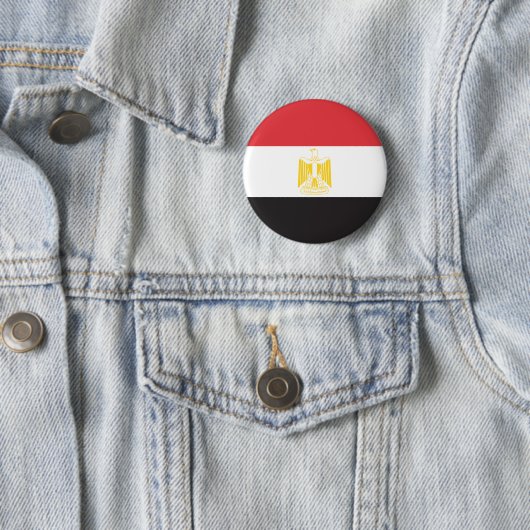 Ägypten-Flagge Button (Beispiel)