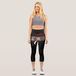 Ägypten-Flagge Capri Leggings