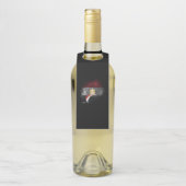 Ägypten-Flagge Flaschenanhänger (Auf Flasche)