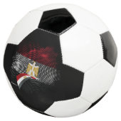 Ägypten-Flagge Fußball (Dreiviertel)