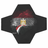 Ägypten-Flagge Fußball (Flach)