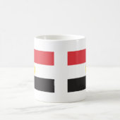 Ägypten-Flagge Kaffeetasse (Mittel)
