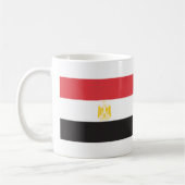 Ägypten-Flagge Kaffeetasse (Links)