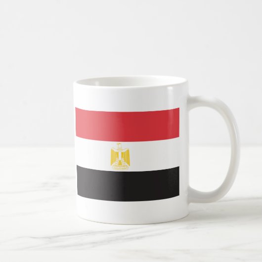 Ägypten-Flagge Kaffeetasse (Rechts)