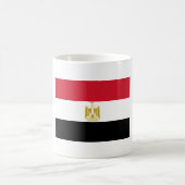 Ägypten-Flagge Kaffeetasse (Mittel)
