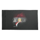 Ägypten-Flagge Kissenbezug (Rückseite)