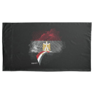 Ägypten-Flagge Kissenbezug