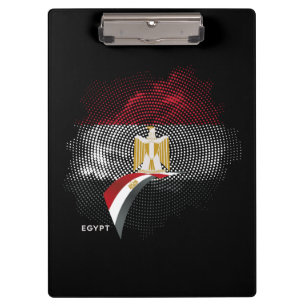 Ägypten-Flagge Klemmbrett
