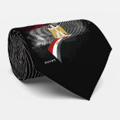 Ägypten-Flagge Krawatte (Gerollt)