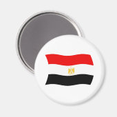 Ägypten-Flagge-Magnet Magnet (Vorderseite/Rückseite)
