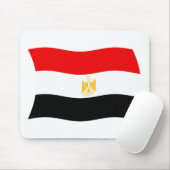 Ägypten-Flagge-Mauspad Mousepad (Mit Mouse)
