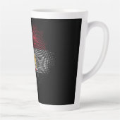 Ägypten-Flagge Milchtasse (Rechts)