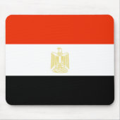 Ägypten-Flagge Mousepad (Vorne)