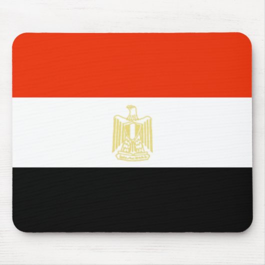 Ägypten-Flagge Mousepad (Vorne)