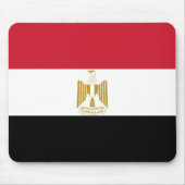 Ägypten-Flagge Mousepad (Vorne)