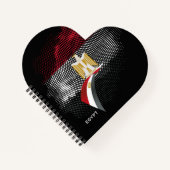 Ägypten-Flagge Notizblock (Vorderseite)