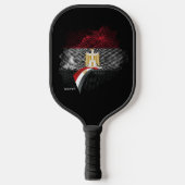 Ägypten-Flagge Pickleball Schläger (Vorderseite)