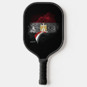 Ägypten-Flagge Pickleball Schläger (Rückseite)