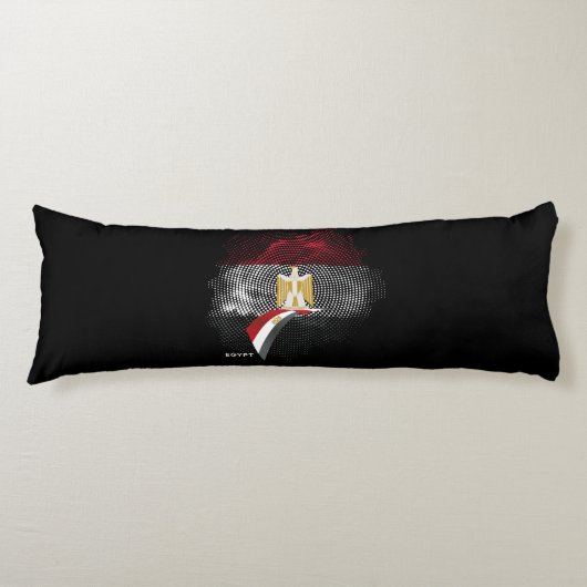 Ägypten-Flagge Seitenschläferkissen (Vorderseite)
