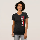 Ägypten-Flagge T-Shirt (Vorne ganz)