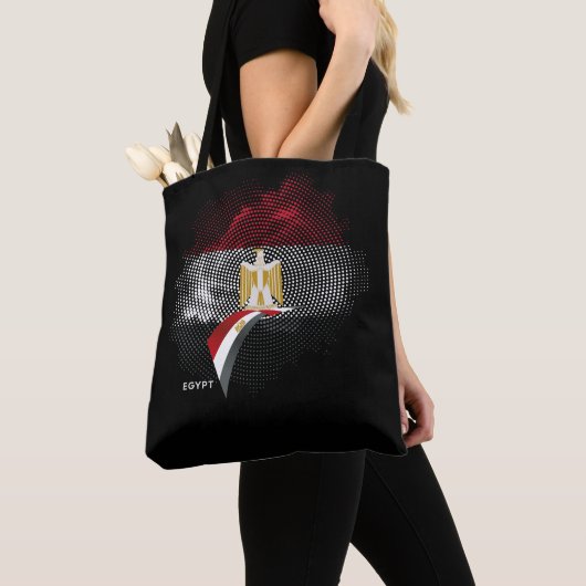 Ägypten-Flagge Tasche (Von Nahem)
