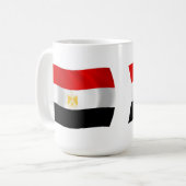 Ägypten Flagge Tasse (Vorderseite Links)