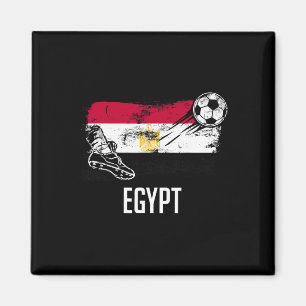 Ägypten-Flagge-Trikot ägyptisches Fußballteam ägyp Magnet