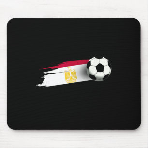 Ägypten-Flagge-Trikot ägyptisches Fußballteam ägyp Mousepad