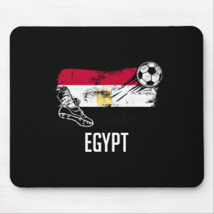 Ägypten-Flagge-Trikot Ägyptisches Fußballteam Ägyp Mousepad