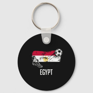 Ägypten-Flagge-Trikot ägyptisches Fußballteam Ägyp Schlüsselanhänger