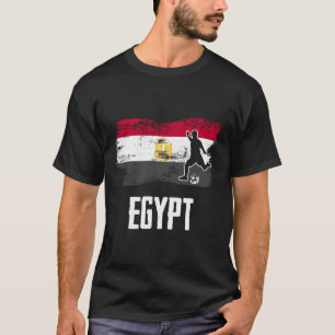 Ägypten-Flagge-Trikot Ägyptisches Fußballteam Ägyp T-Shirt