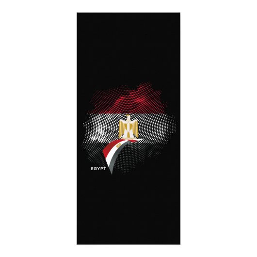 Ägypten-Flagge Werbekarte (Vorne)