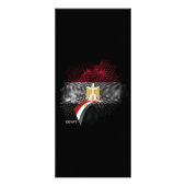 Ägypten-Flagge Werbekarte (Hinten)
