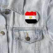 Ägypten-Flaggenkarte Button (Beispiel)
