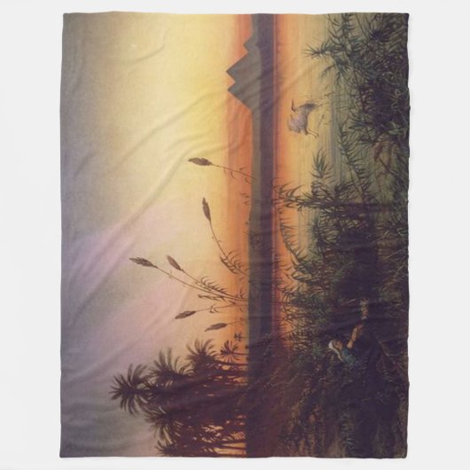 ÄGYPTEN FLEECEDECKE (Vorderseite)