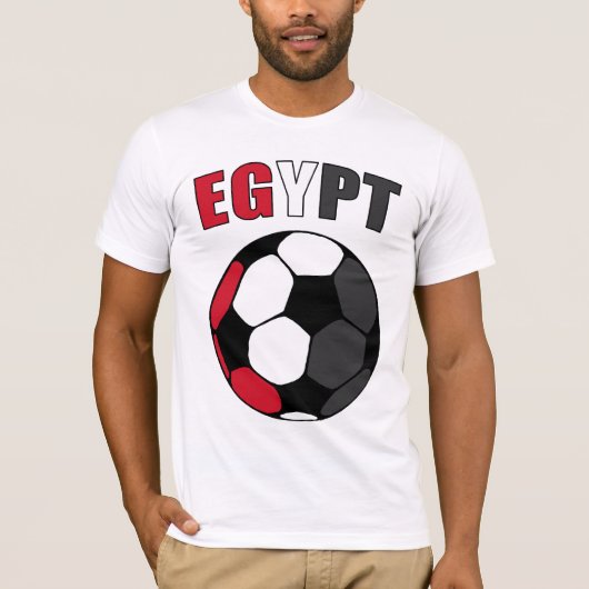 Ägypten Footy (Licht) T-Shirt (Vorderseite)