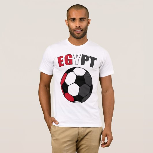 Ägypten Footy (Licht) T-Shirt (Vorne ganz)