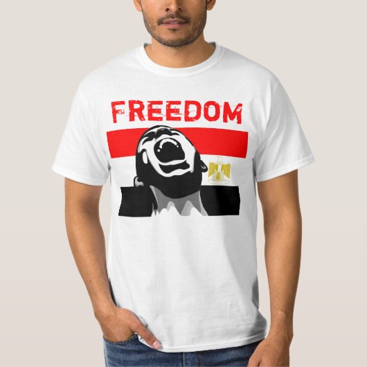 Ägypten-Freiheit T-Shirt (Vorderseite)