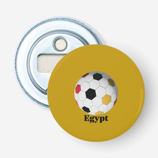 Ägypten Fußball  Flaschenöffner (Vorderseite)