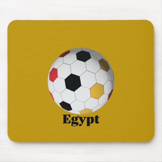 Ägypten Fußball Mousepad (Vorne)