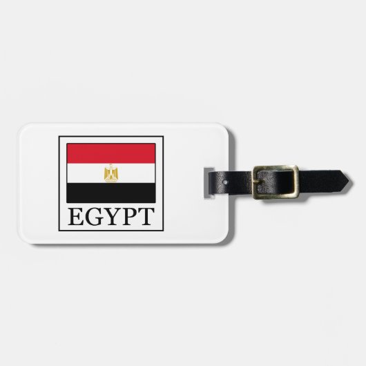 Ägypten Gepäckanhänger (Vorderseite horizontal)