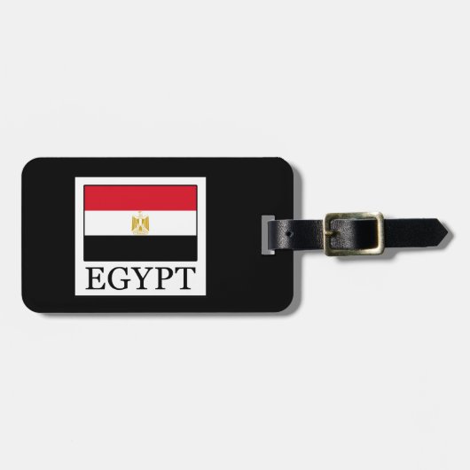 Ägypten Gepäckanhänger (Vorderseite horizontal)