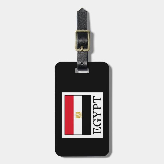 Ägypten Gepäckanhänger (Vorderseite vertikal)